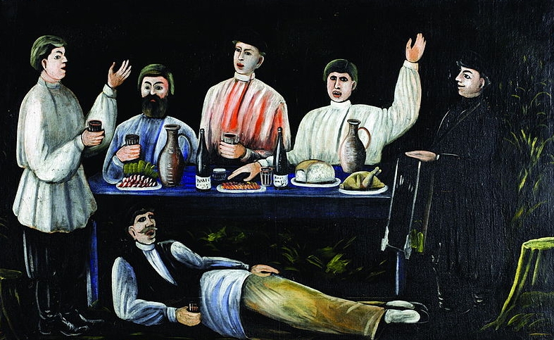 Niko Pirosmanashvili Molokani Carousing